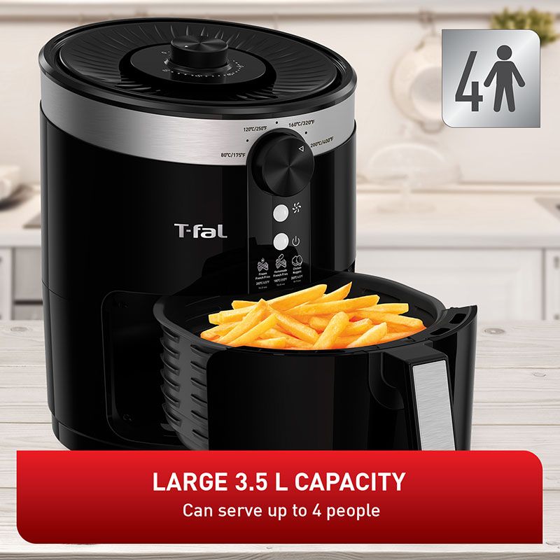 T-FAL Easy Fry Air Fryer 3.5L - Blemished package with full warranty - EY120850
