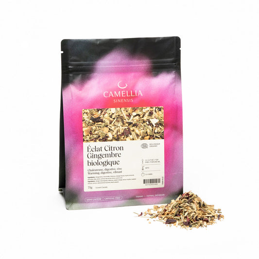 Camellia Sinensis Éclat Citron Gingembre Bio - Tisane