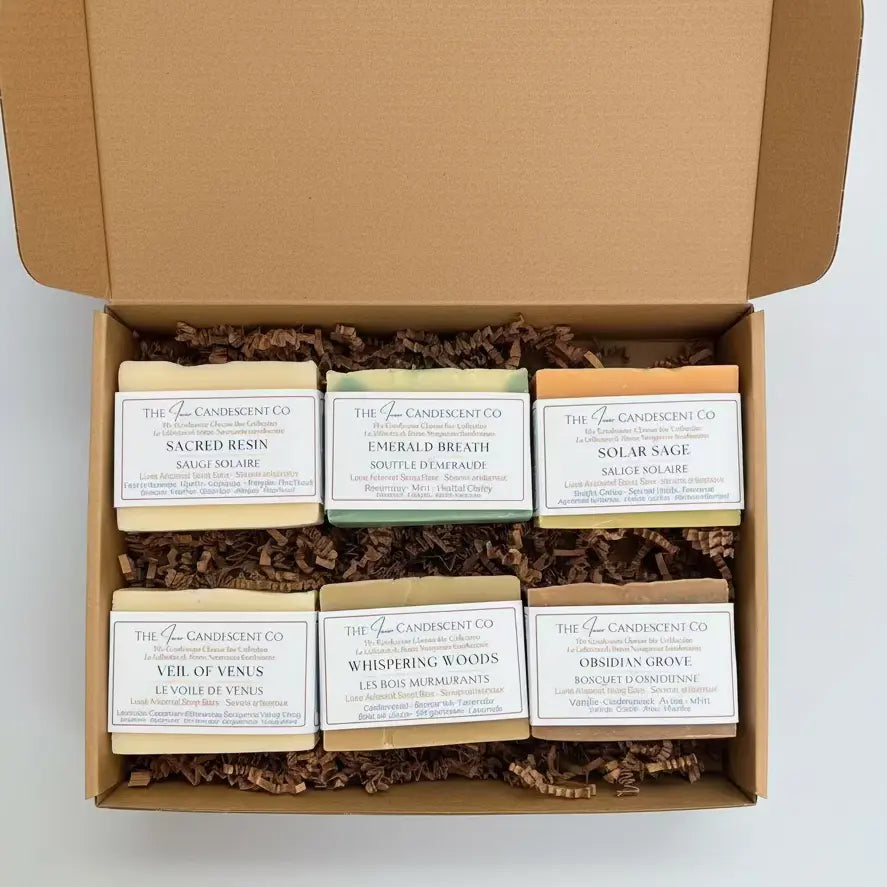 Coffret Candescent Cleanse – Savons aux parfums signature