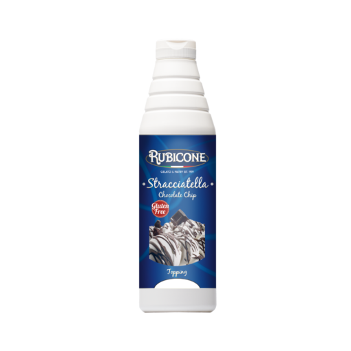 Garniture Stracciatella aux pépites de chocolat - Bouteille souple de 1 KG - Rubicone Canada - Expédition gratuite au Canada pour les commandes de plus de 199 CAD