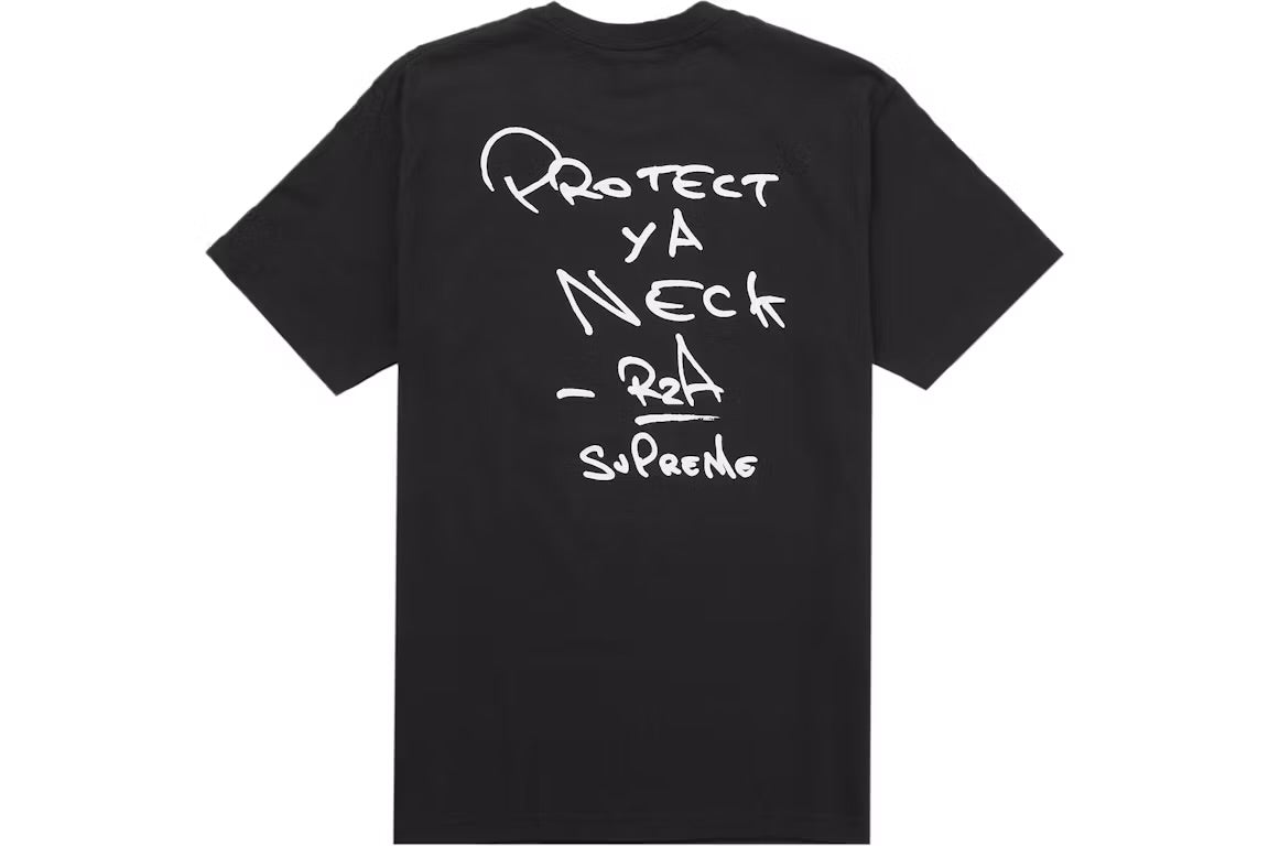 Supreme x Wu-Tang 'RZA' Tee - Black