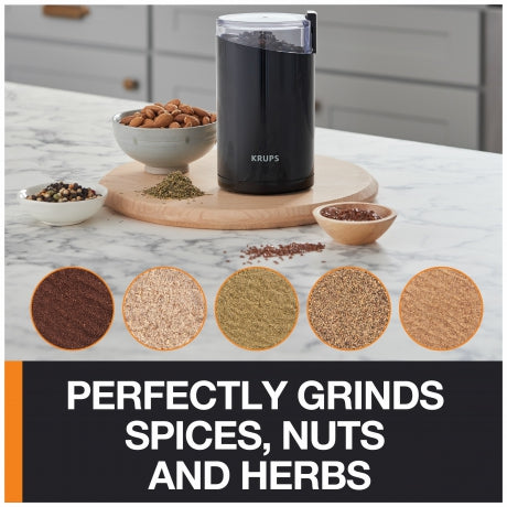 KRUPS Spice and Coffee Grinder - Blemished package with Full Warranty - F2034251