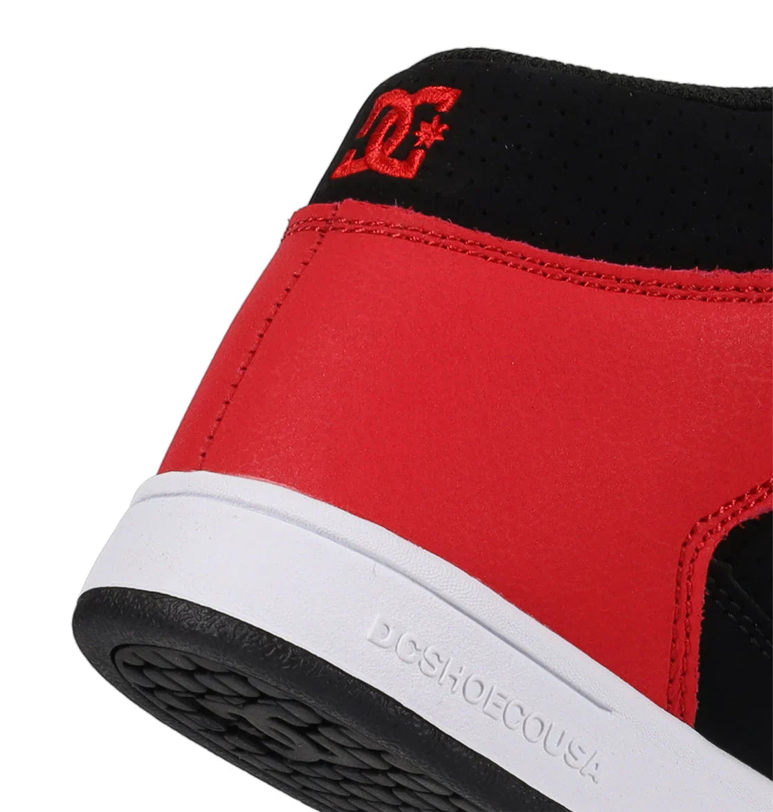 DC Shoes 'Manteca 4 Hi' Shoes - Black/Red