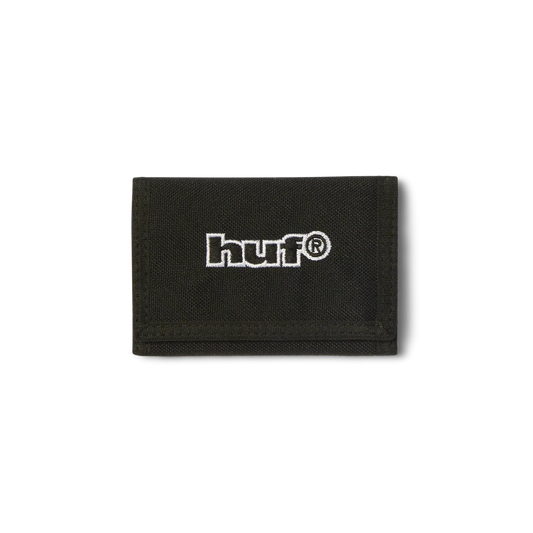 HUF '89 Logo' Wallet - Black