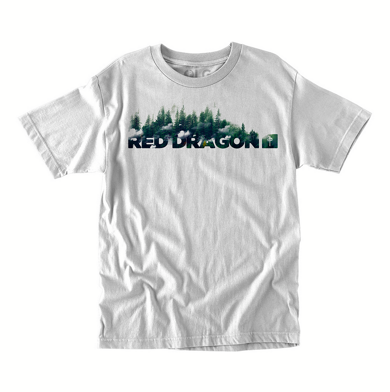 Red Dragon 'Nature Valley' Tee - White