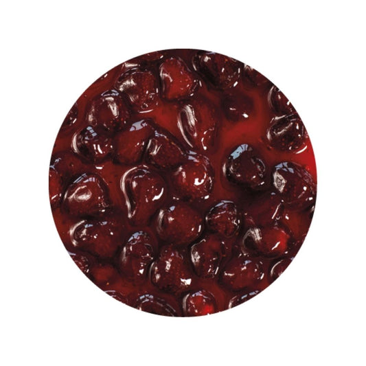 Garniture pour desserts Sundae Fraise des bois - Seau de 3 KG - Marbrage Fraise des bois - Rubicone Canada - Livraison gratuite au Canada pour les commandes de plus de 199 CAD