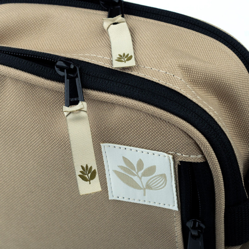 Magenta XL Pouch - Beige