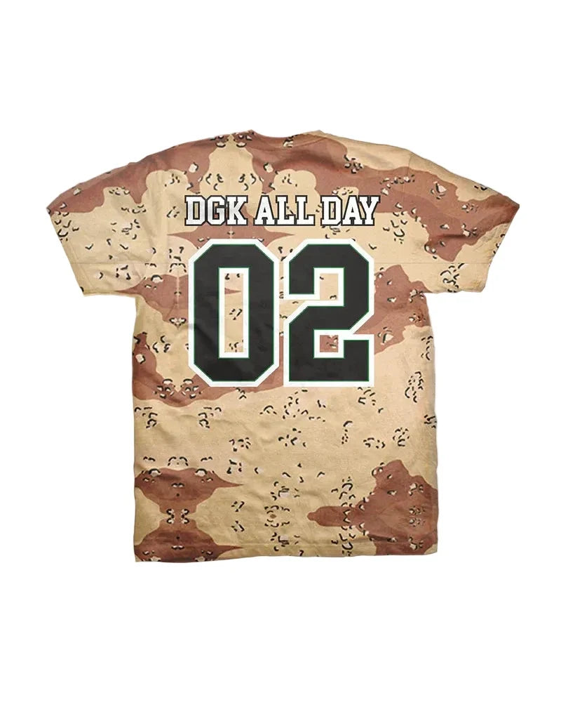 DGK 'Slam Dunk' Heavyweight Tee - Desert Camo
