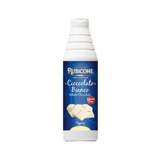 Garniture au chocolat blanc - Bouteille souple de 1 kg - Rubicone Canada - Livraison gratuite au Canada pour les commandes de plus de 199 CAD
