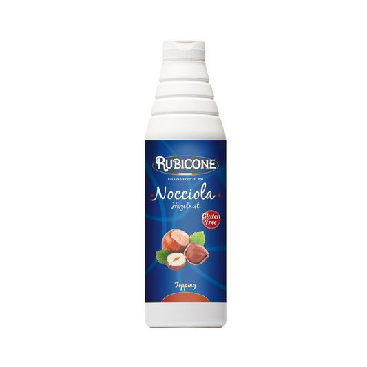 Garniture aux noisettes - Bouteille souple de 1 kg - Rubicone Canada - Livraison gratuite partout au Canada pour les commandes de plus de 199 CAD