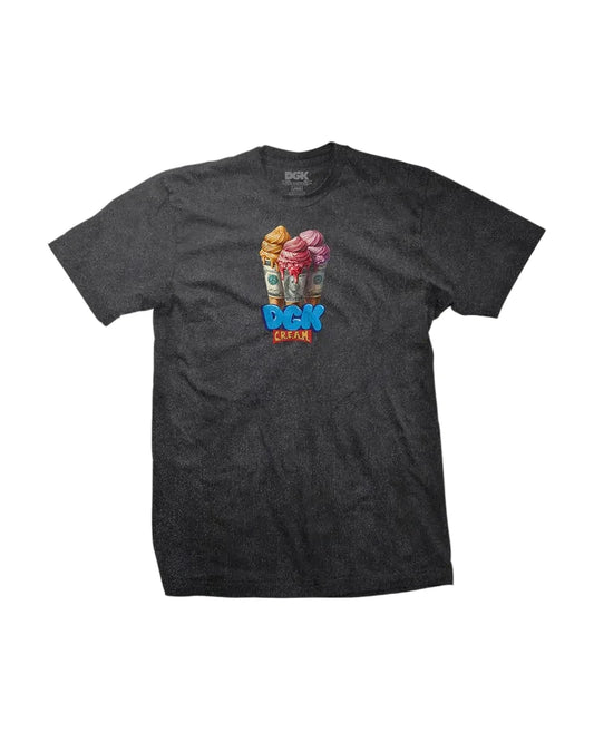DGK 'Dough Cone' Heavyweight Tee - Vintage Black