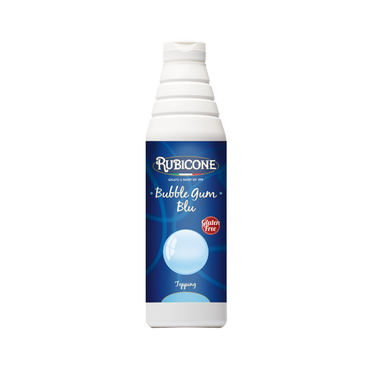 Garniture Chewing-Gum Bleu - Bouteille compressible de 1 kg - Rubicone Canada - Livraison gratuite au Canada pour les commandes de plus de 199 CAD