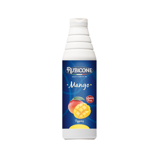 Garniture à la mangue - Bouteille compressible de 1 kg - Rubicone Canada - Livraison gratuite au Canada pour les commandes de plus de 199 CAD