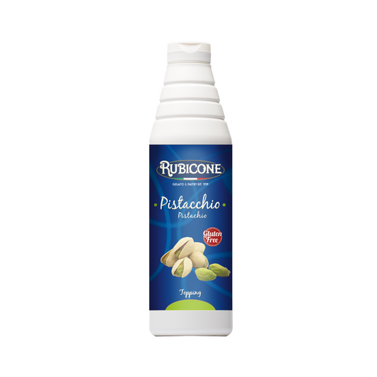 Garniture à la pistache - Bouteille compressible de 1 kg - Rubicone Canada - Fabriqué en Italie - Livraison gratuite au Canada pour les commandes de plus de 199 $ CA