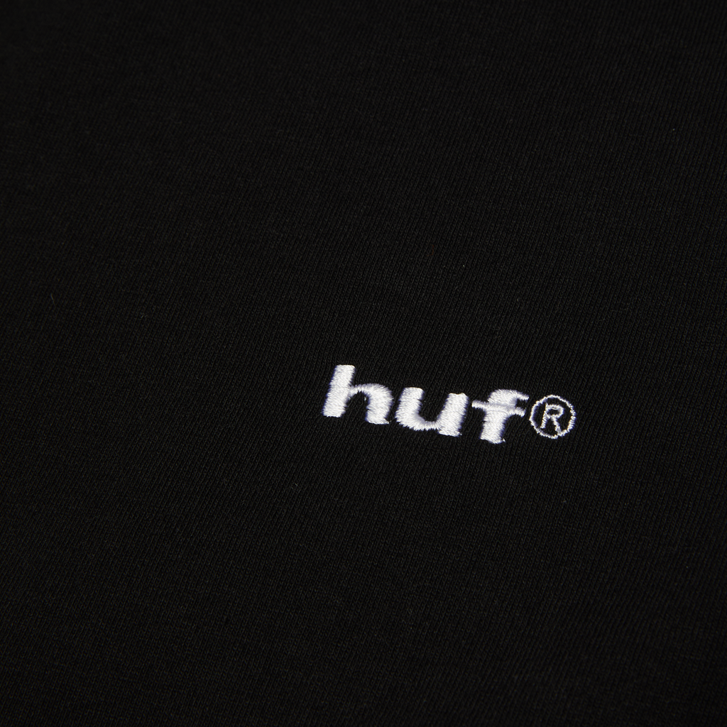 HUF '89 Embroidered' Tee - Black/White