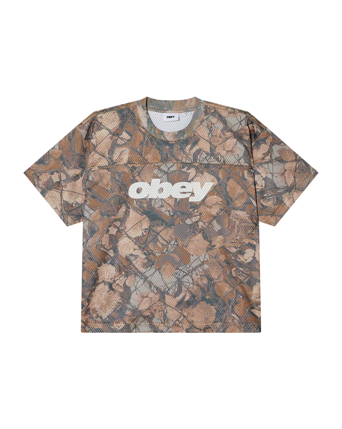 Obey 'Practice' Jersey - Fence Camo