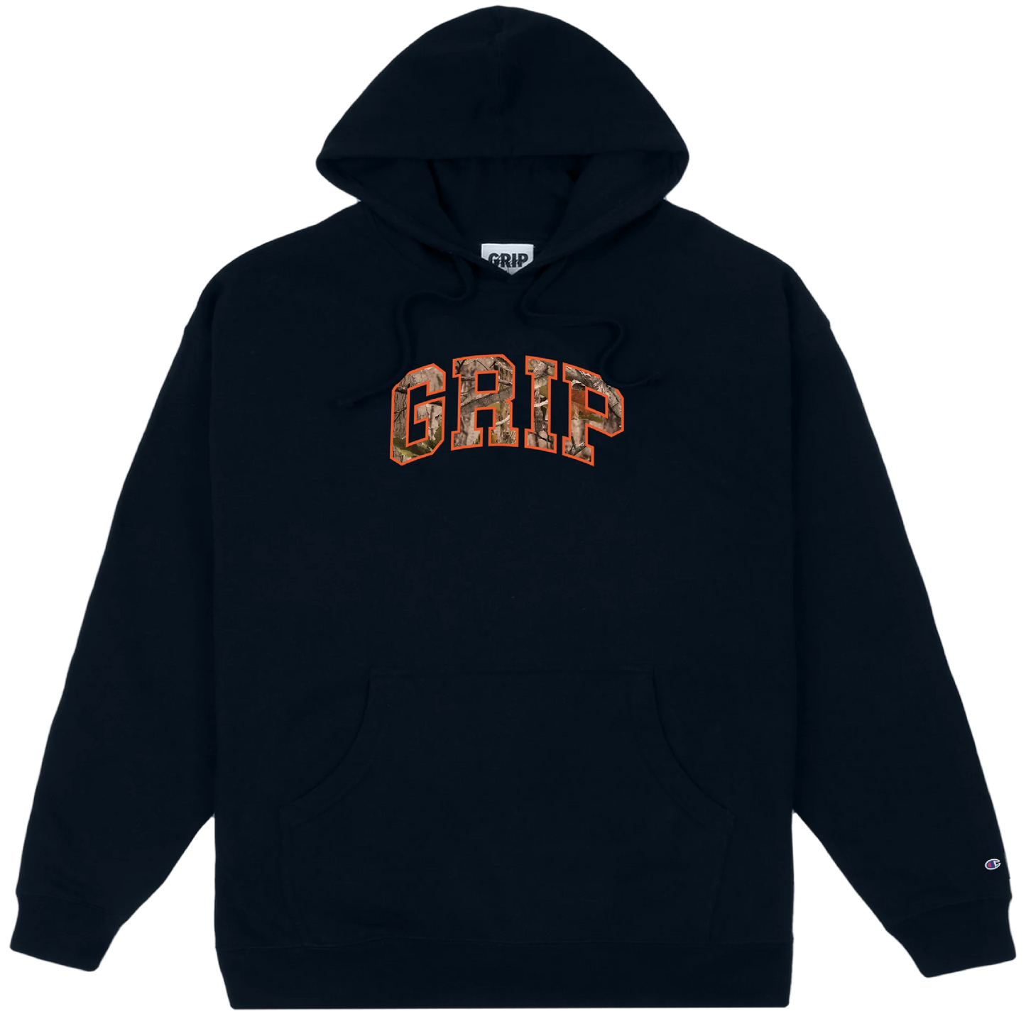 Classic Grip 'OG Real Tree Logo' Hoodie - Navy
