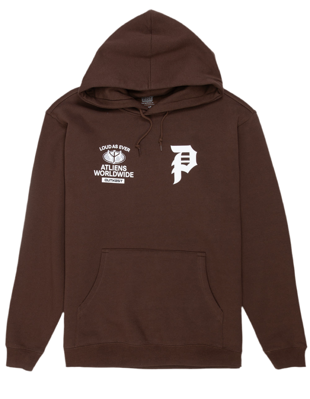 Primitive X Outkast 'Glow' Hoodie - Brown