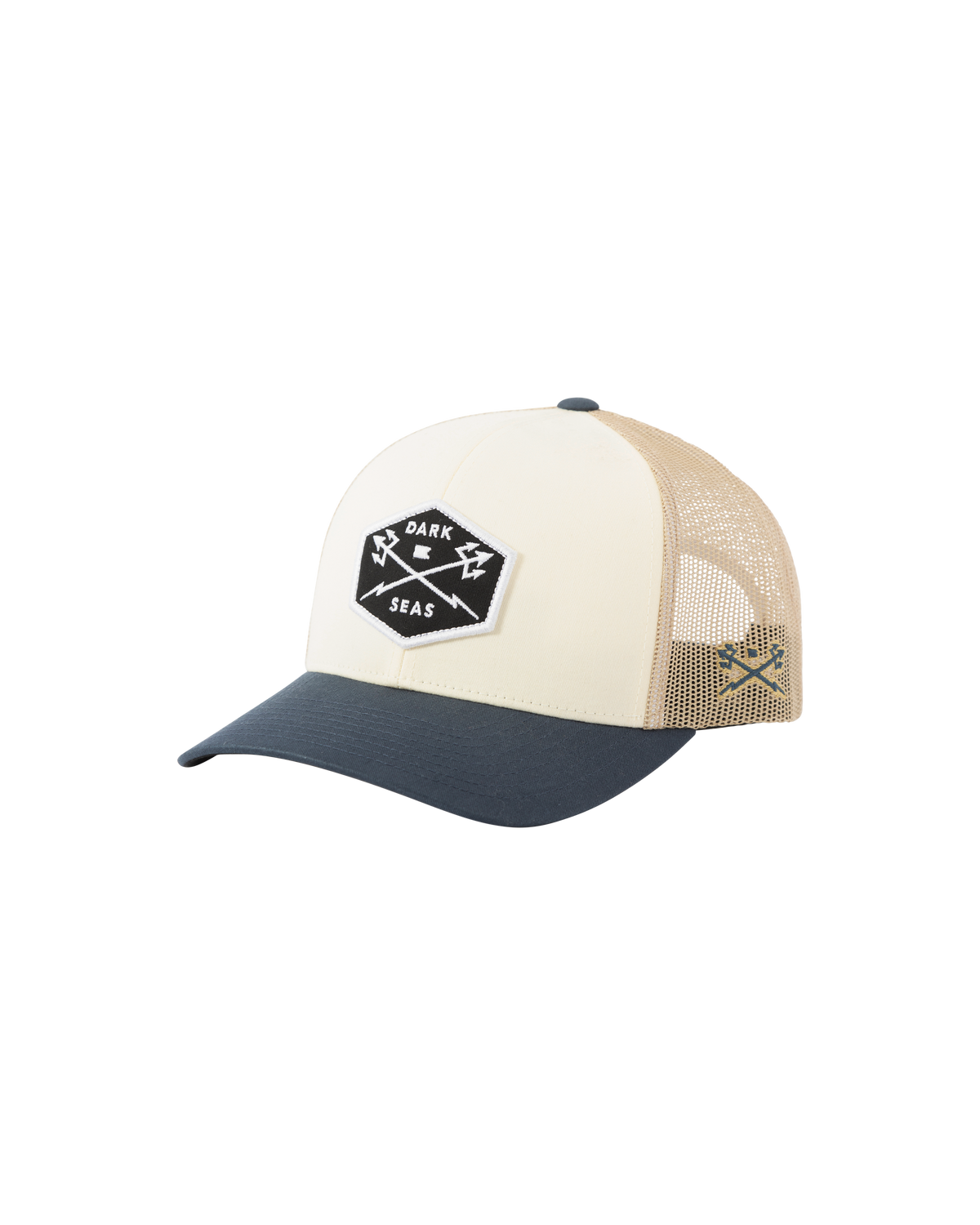 Dark Seas 'Progress' Cap - White/Navy