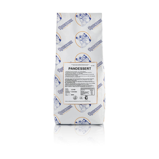 Base à dessert en poudre pour mousses, bavarois et semifreddo - Sac de 1,5 kg - Caisse de 8 sacs de 1,5 kg - Boulangerie et pâtisserie - Rubicone Canada - Livraison gratuite au Canada pour les commandes de plus de 199 $ CA