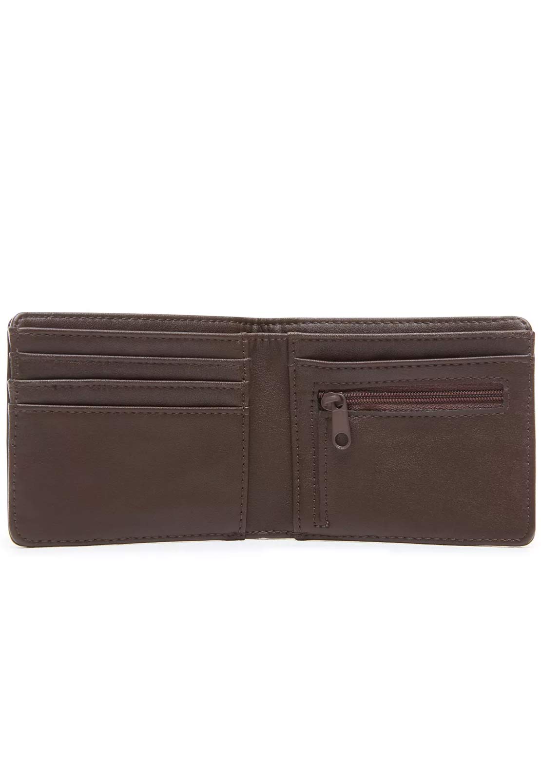 Vans 'Drop V' Bi-Fold Wallet - Brown