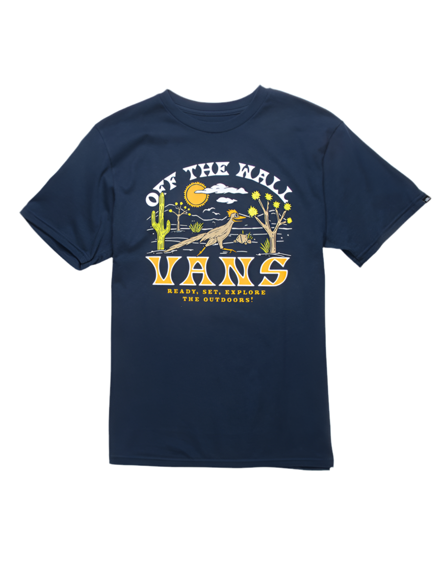 Vans 'Ready Set' Tee - Navy (KIDS)