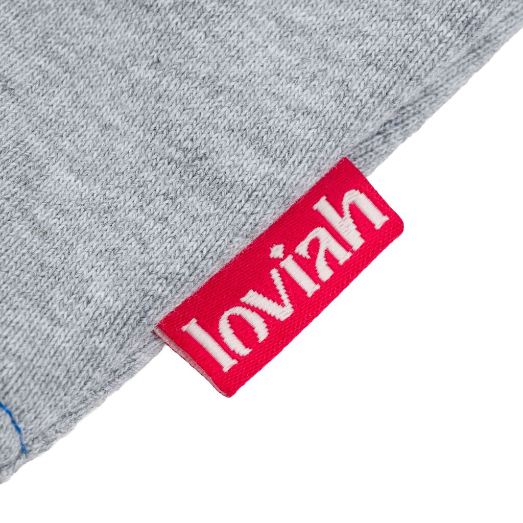 Loviah 'Team' Zip-Up Hoodie - Heather Grey