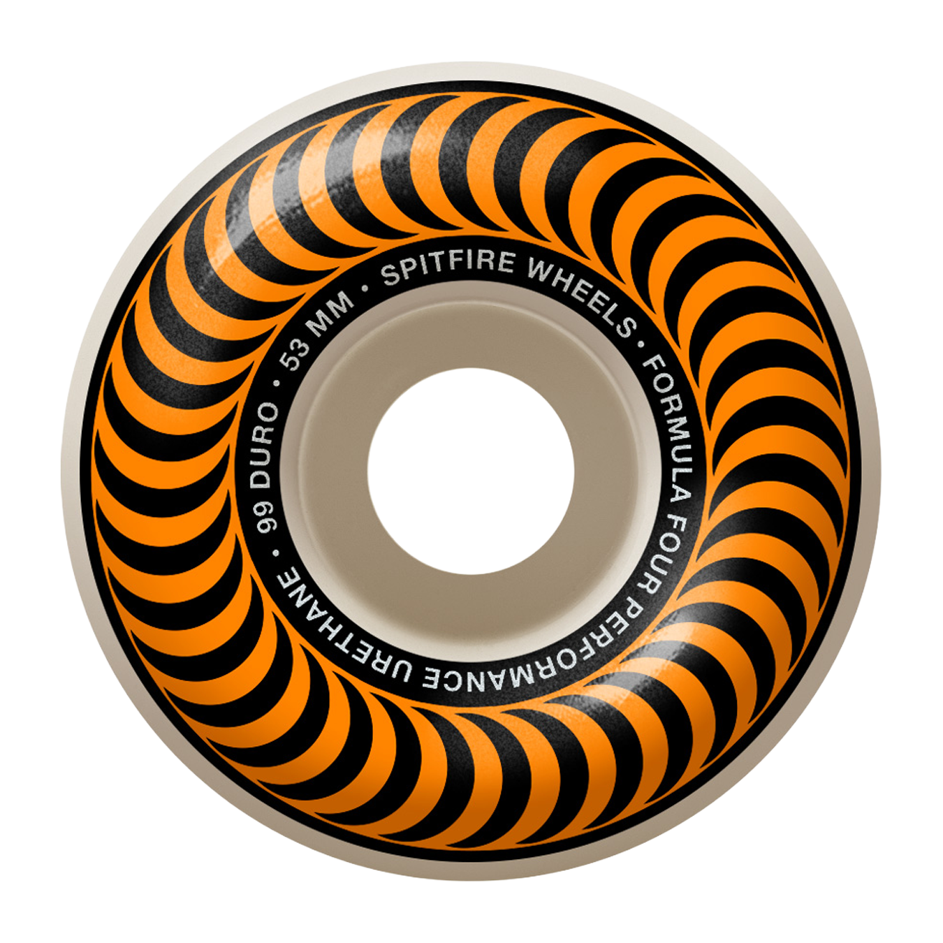 Spitfire 'Formula Four Classic' 99A Wheels 53mm - Orange