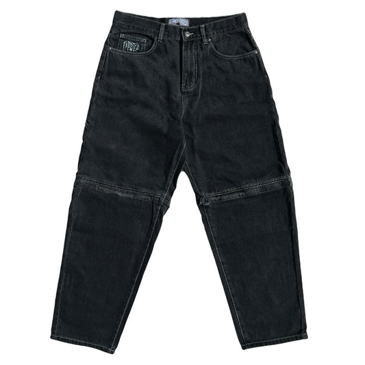 Frosted Skateboards 'Transformer' Baggy Jeans - Black