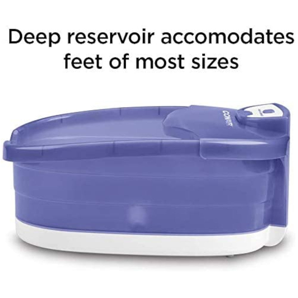 CONAIR Heat Sense Foot And Pedicure Spa With Heated Bubble Massage - FB90C