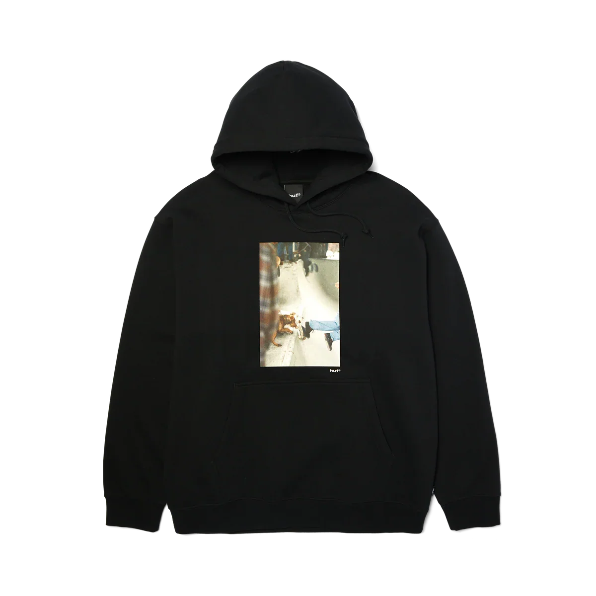 HUF 'The Angels Fly' Hoodie - Black