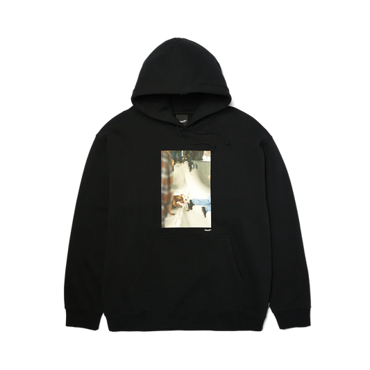 HUF 'The Angels Fly' Hoodie - Black