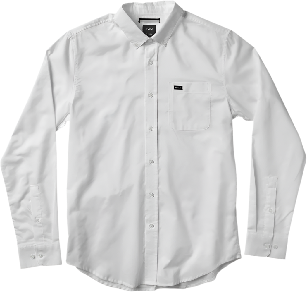 RVCA 'That'll Do' L/S Shirt - White