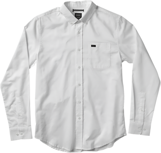 RVCA 'That'll Do' L/S Shirt - White