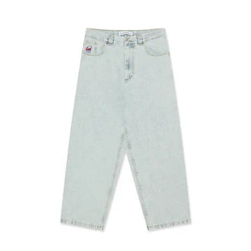 Polar Skate Co. 'OG Logo' Big Boy Baggy Jeans - Light Blue