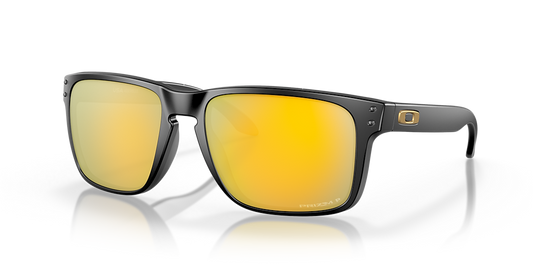 Oakley 'Holbrook XL' Sunglasses - Matte Black / Prizm 24K Polarized