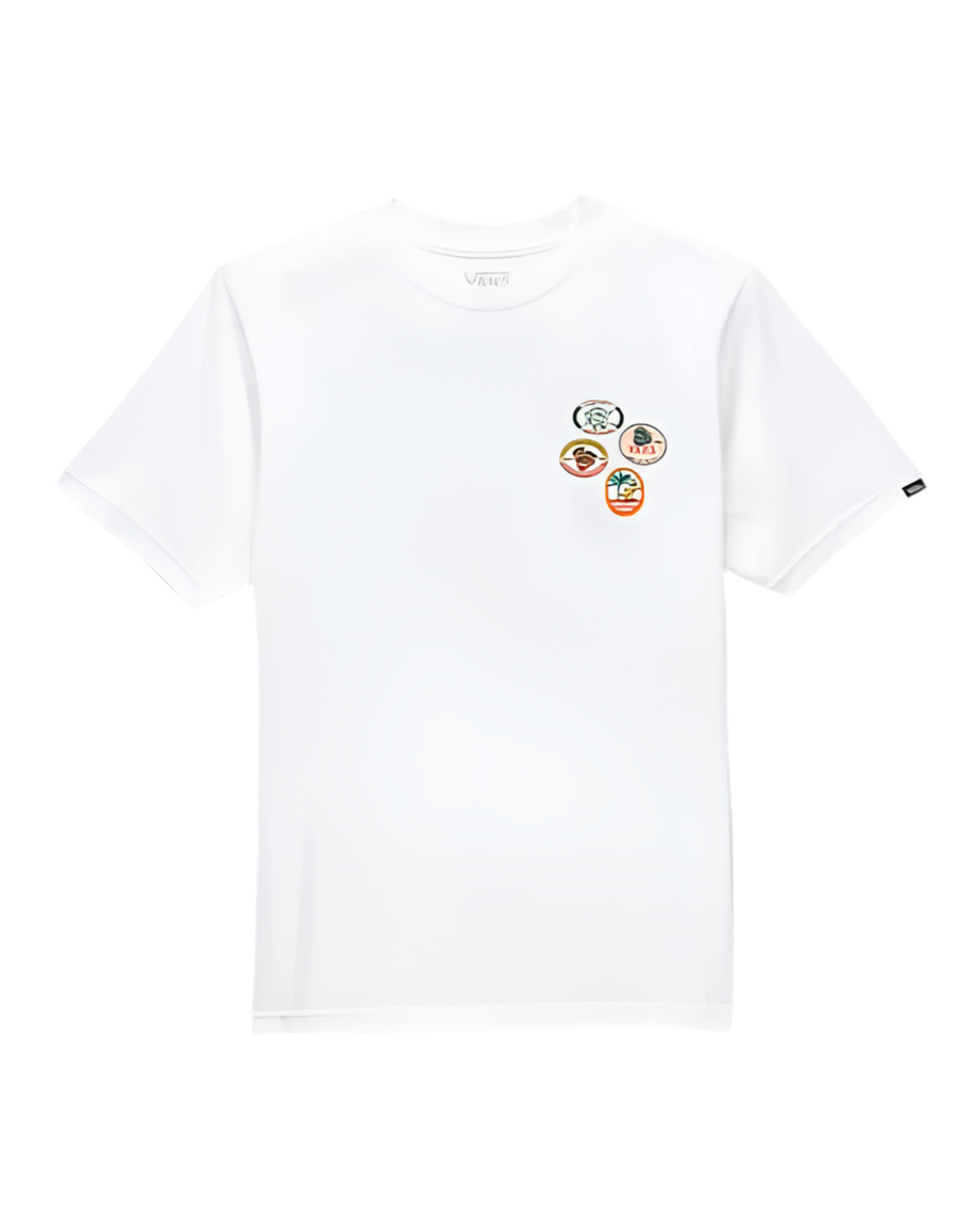 Vans 'Fresh Pear' Tee - White (KIDS)