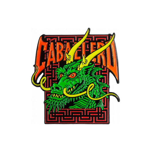 Powell Peralta 'Cab Street Dragon' Pin - Green