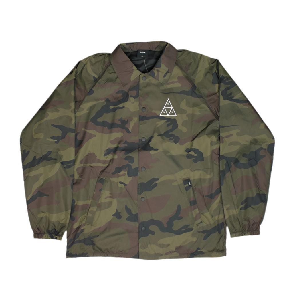 HUF 'Triple Triangle' Windbreaker - Camo