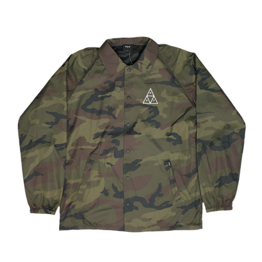HUF 'Triple Triangle' Windbreaker - Camo