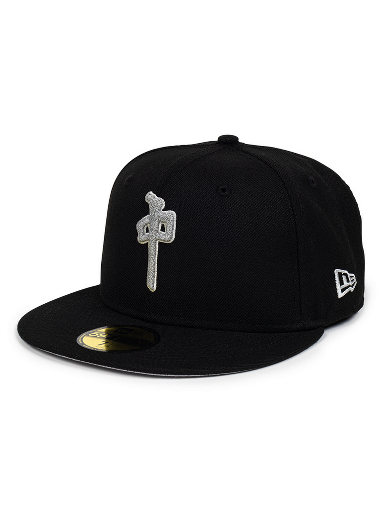 Red Dragon x New Era 'Dynasty' Fitted Cap - Black/Grey (Reflective)
