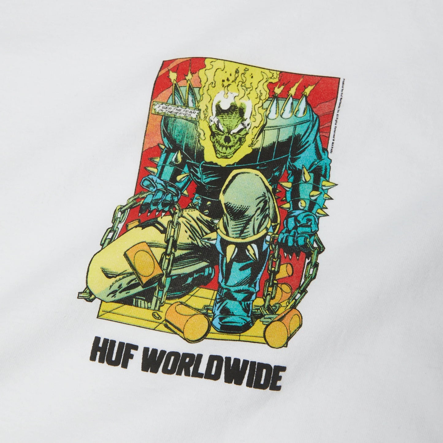 HUF x Marvel 'Terror' Tee - White
