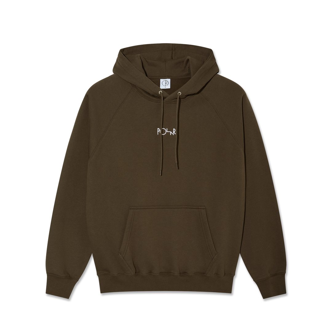 Polar Skate Co. 'Default' Hoodie - Brown