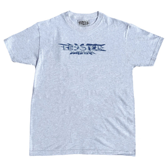 Frosted Skateboards 'Infinity Blue' Tee - Ash Grey