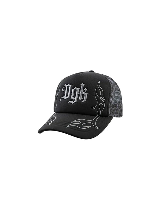 DGK 'Reckless' Snapback Cap - Black