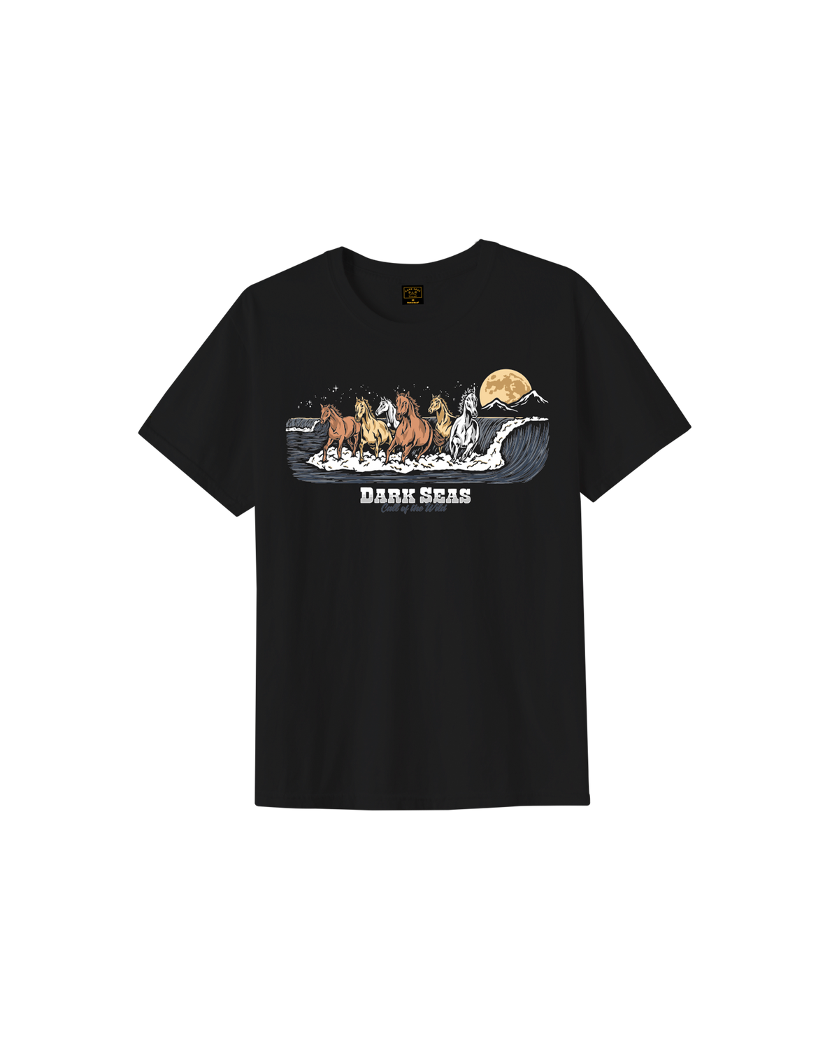 Dark Seas 'Wave Runners' Tee - Black