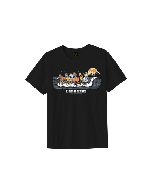 Dark Seas 'Wave Runners' Tee - Black