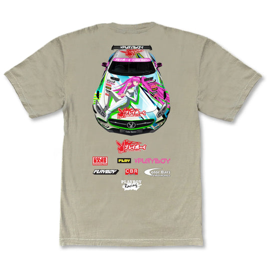 Color Bars x Playboy 'Livery' Tee - Olive