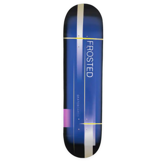 Frosted Skateboards 'VHS' Skateboard Decks - Black/Purple