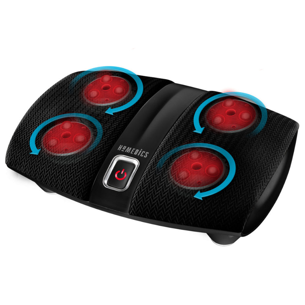 HOMEDICS Shiatsu Elite Foot Massager with Heat - Blemished Package with Full Warranty